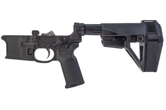 MK1 Mod 2-M AR-15 Lower Receiver with black finish
